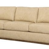 Wildcat Custom Leather Couch - American Crafted Sofas & Loveseats LOOMLAN By Uptown Sebastian