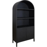 Wilde Wood Black Display Cabinet Bookcases LOOMLAN By Moe's Home