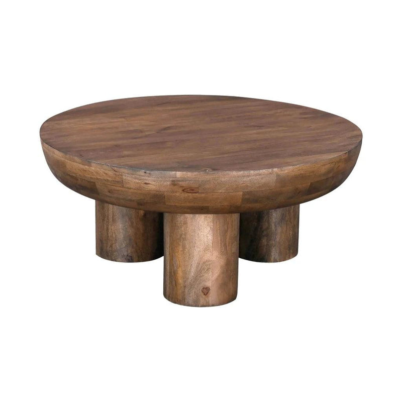 Wilder Wooden Round Coffee Table