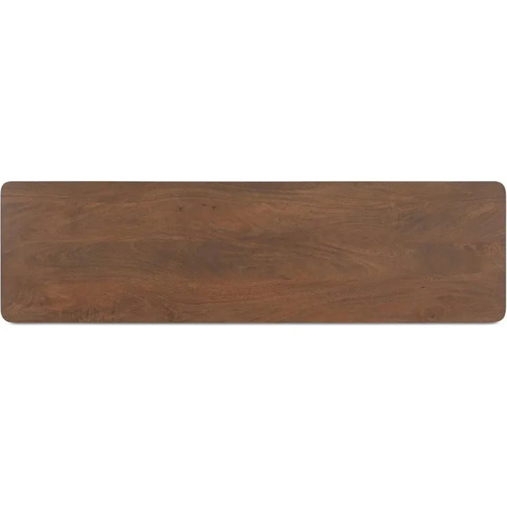 Wiley Wood Brown Rectangular Console Table - LOOMLAN - Moe's Home - Console Tables