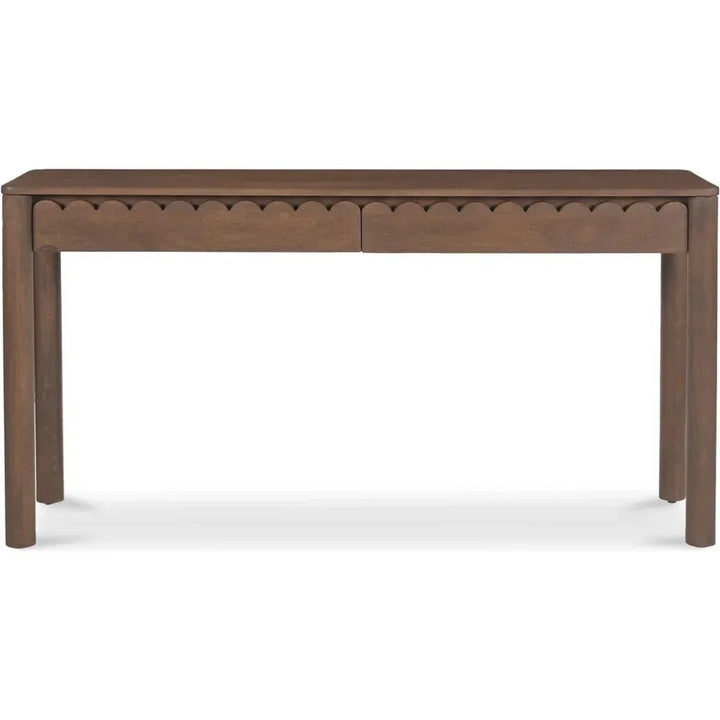 Wiley Wood Brown Rectangular Console Table - LOOMLAN - Moe's Home - Console Tables