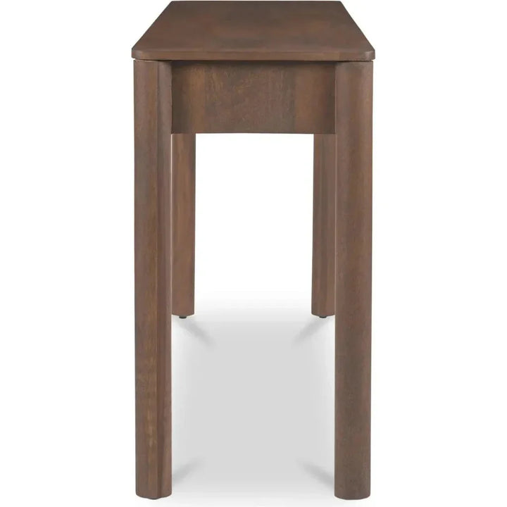 Wiley Wood Brown Rectangular Console Table - LOOMLAN - Moe's Home - Console Tables