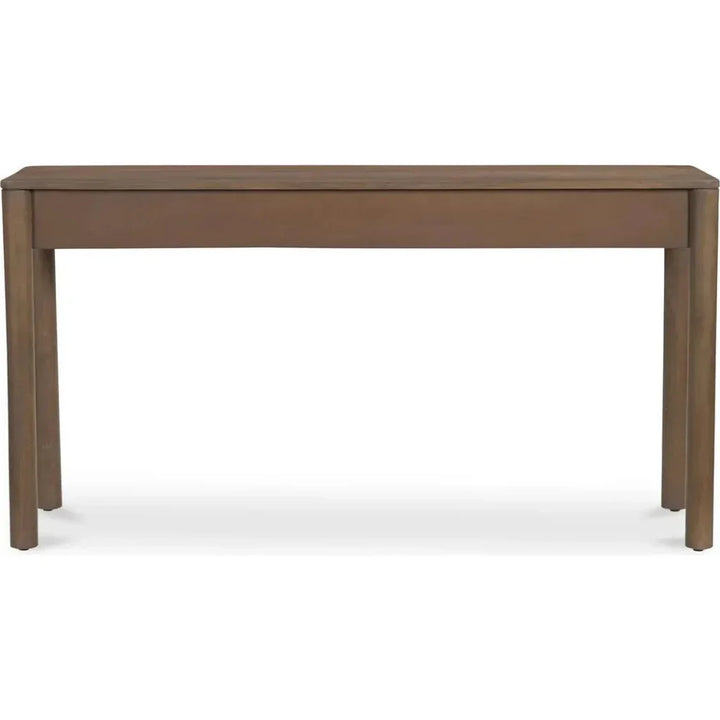 Wiley Wood Brown Rectangular Console Table - LOOMLAN - Moe's Home - Console Tables