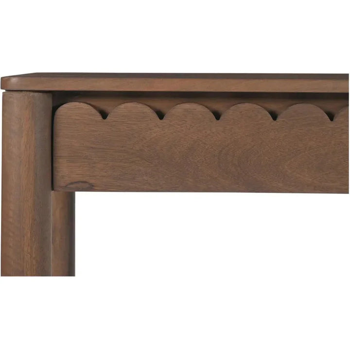 Wiley Wood Brown Rectangular Console Table - LOOMLAN - Moe's Home - Console Tables