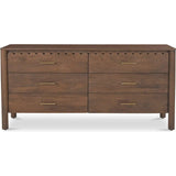 Wiley Wood Vintage Brown Dresser