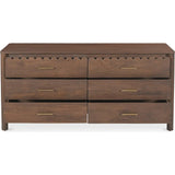 Wiley Wood Vintage Brown Dresser