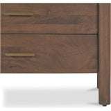 Wiley Wood Vintage Brown Dresser