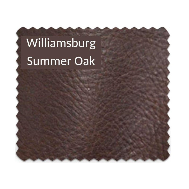 Williamsburg Dark Brown Leather Sofa Made In the USA Sofas & Loveseats LOOMLAN By Uptown Sebastian