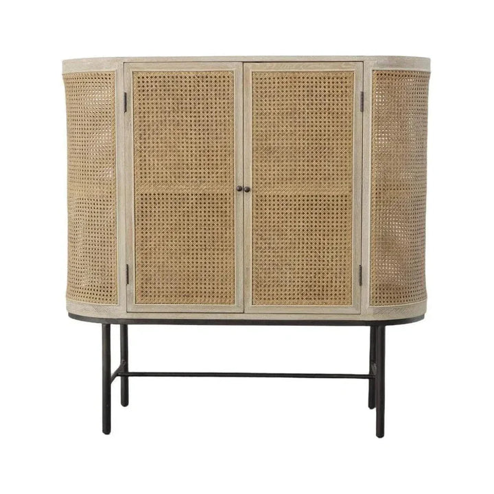 Windell Wood Brown Cabinet - LOOMLAN - Furniture Classics - Accent Cabinets