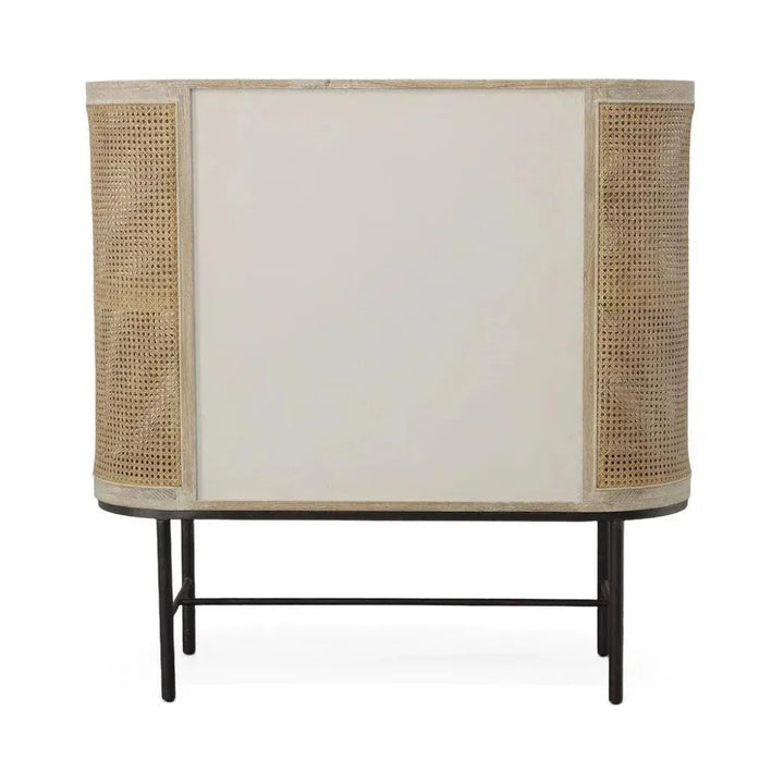 Windell Wood Brown Cabinet - LOOMLAN - Furniture Classics - Accent Cabinets