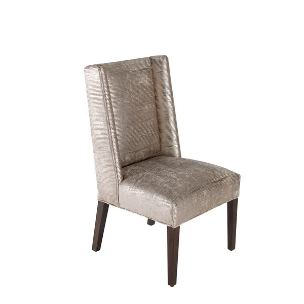 Wingback Dining Chair Juliette, Base Metal-Dining Chairs-Peninsula Home-LOOMLAN