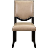 Winston Leather Stylish Dining Chair-Dining Chairs-Olivia + Quinn-LOOMLAN