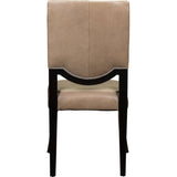 Winston Leather Stylish Dining Chair-Dining Chairs-Olivia + Quinn-LOOMLAN