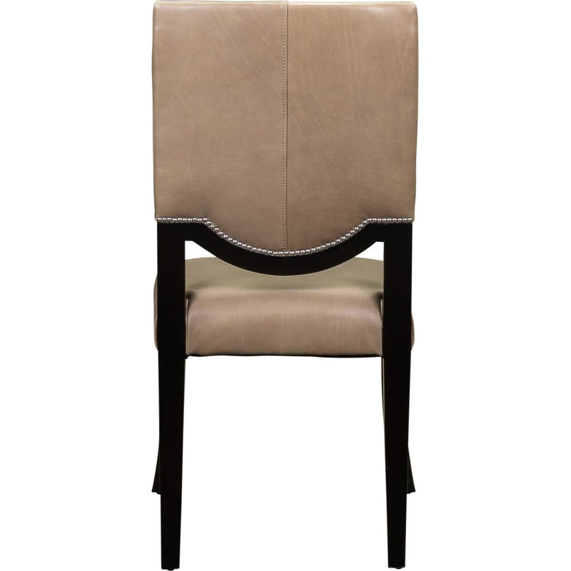 Winston Leather Stylish Dining Chair-Dining Chairs-Olivia + Quinn-LOOMLAN