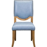 Winston Leather Stylish Dining Chair-Dining Chairs-Olivia + Quinn-LOOMLAN