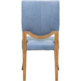 Winston Leather Stylish Dining Chair-Dining Chairs-Olivia + Quinn-LOOMLAN