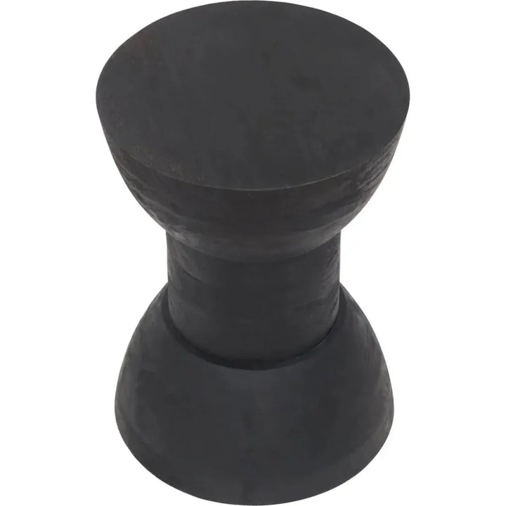 Wisdom Table Stool Matte Black - LOOMLAN - Zuo Modern - Side Tables