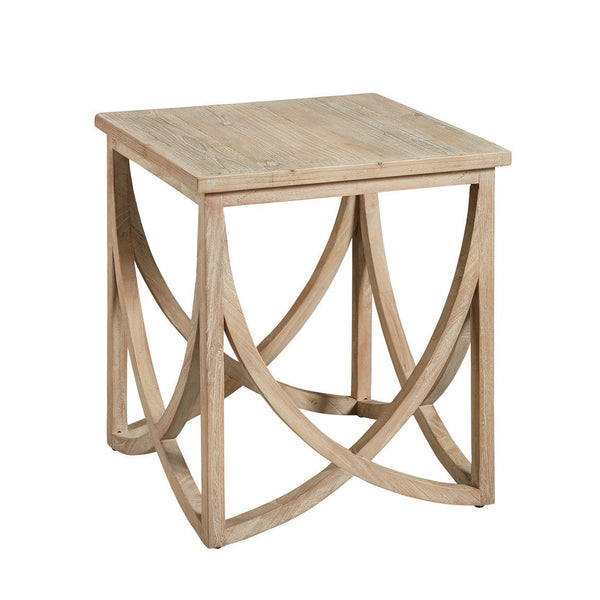 Wishbone End Table-Side Tables-Furniture Classics-LOOMLAN