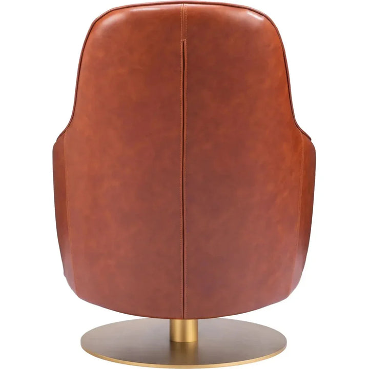Withby Brown Armless Accent Chair - LOOMLAN - Zuo Modern - Accent Chairs