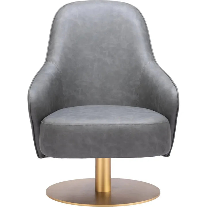 Withby Gray Armless Accent Chair - LOOMLAN - Zuo Modern - Accent Chairs