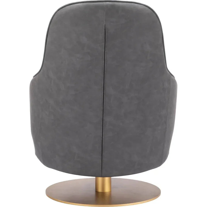 Withby Gray Armless Accent Chair - LOOMLAN - Zuo Modern - Accent Chairs