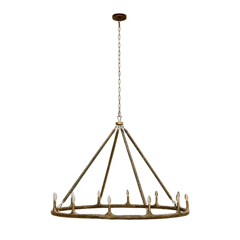 Wolfgang Aluminum Large Chandelier-Chandeliers-SUNPAN-LOOMLAN