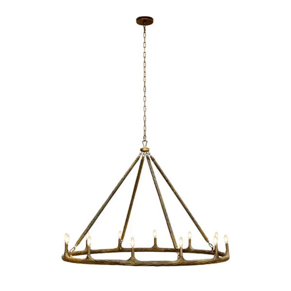 Wolfgang Aluminum Large Chandelier-Chandeliers-SUNPAN-LOOMLAN