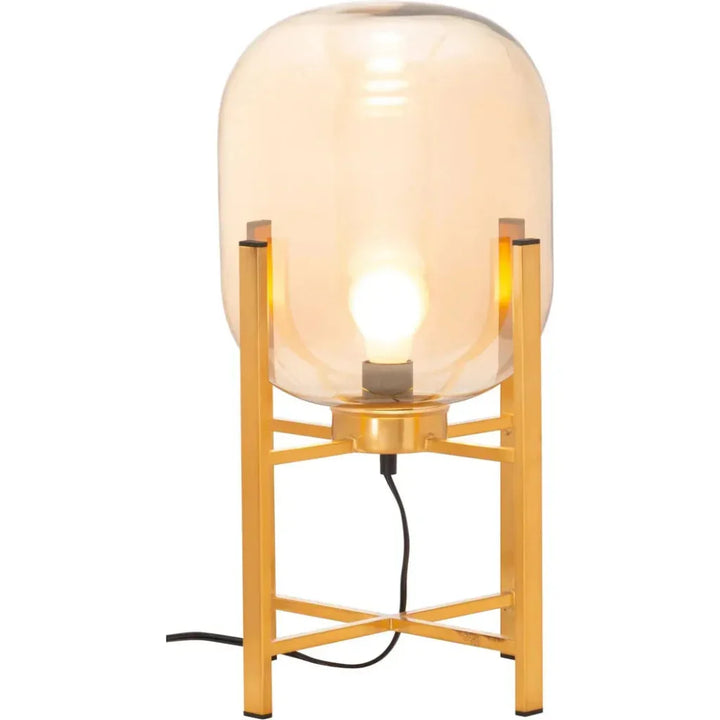 Wonderwall Table Lamp Gold - LOOMLAN - Zuo Modern - Table Lamps