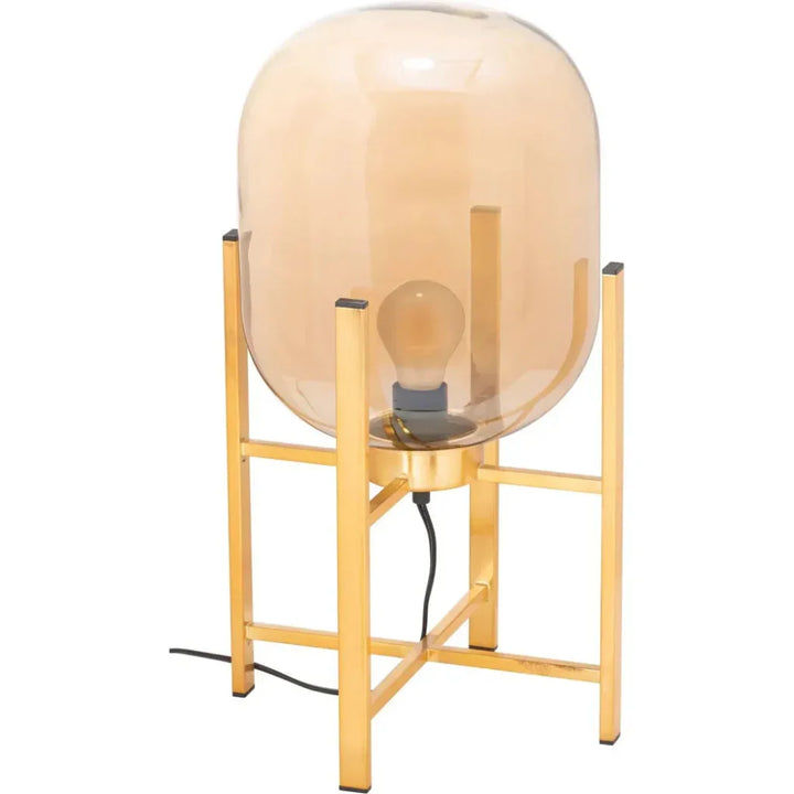 Wonderwall Table Lamp Gold - LOOMLAN - Zuo Modern - Table Lamps