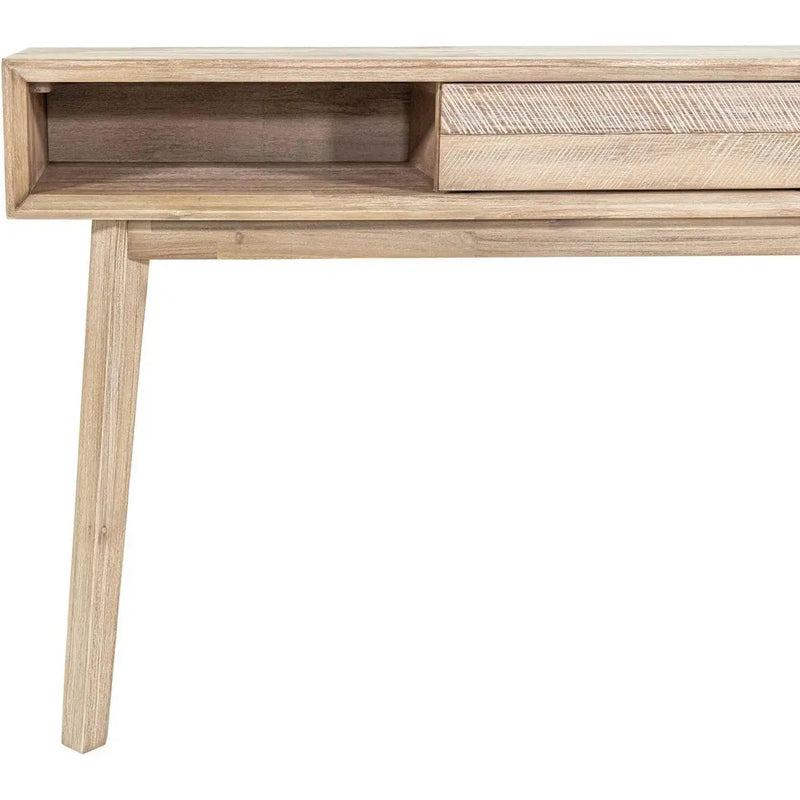 Wood Wood Base Color Slim Console Sofa Table Shelves