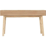 Wood Wood Base Color Slim Console Sofa Table Shelves