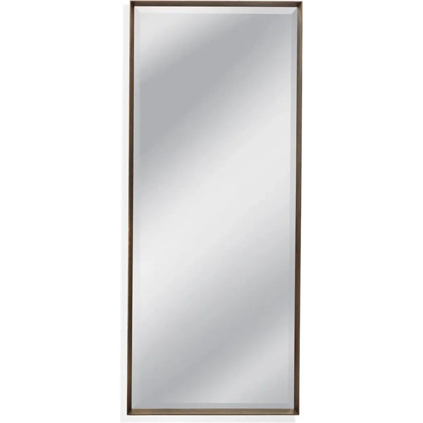 Wooden Framed Handcrafted Floor Mirror-Floor Mirrors-Bassett Mirror-LOOMLAN