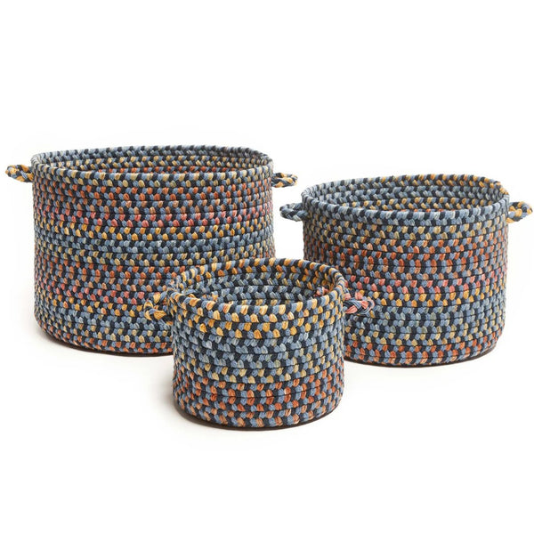 Woodstock Braided Handmade Basket 3PC
