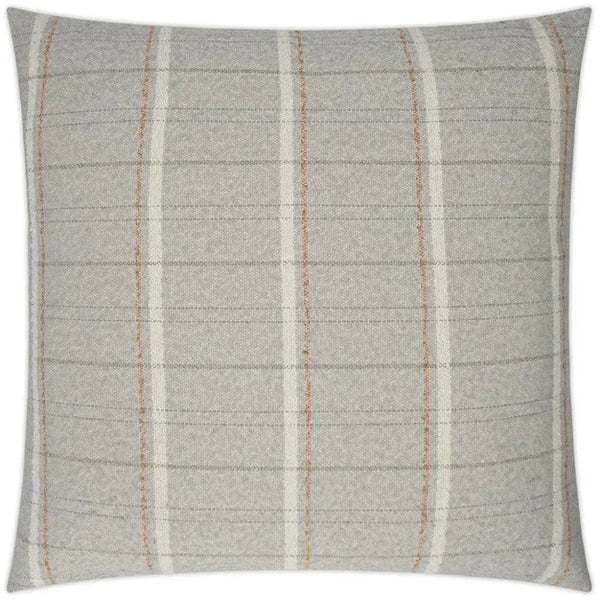 Wooly Bully Grey Textured Large Throw Pillow Insert - LOOMLAN - D.V. Kap - Throw Pillows