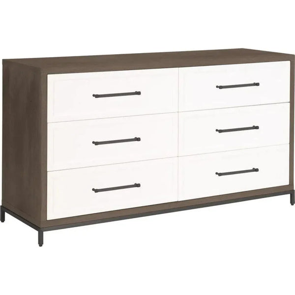 Wrenn 6 - Drawer Double Dresser - LOOMLAN - Essentials For Living - Dressers