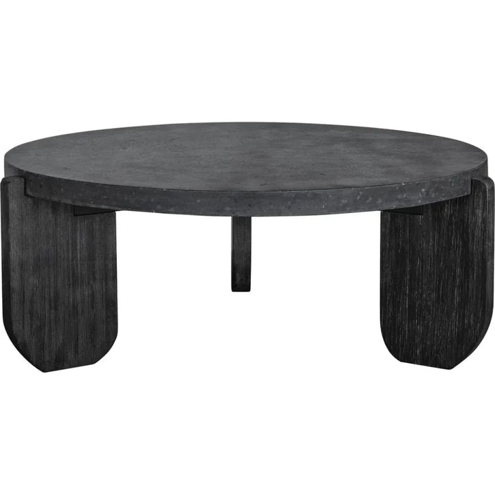 Wunder Terrazzo Round Coffee Table - LOOMLAN - Moe's Home - Coffee Tables