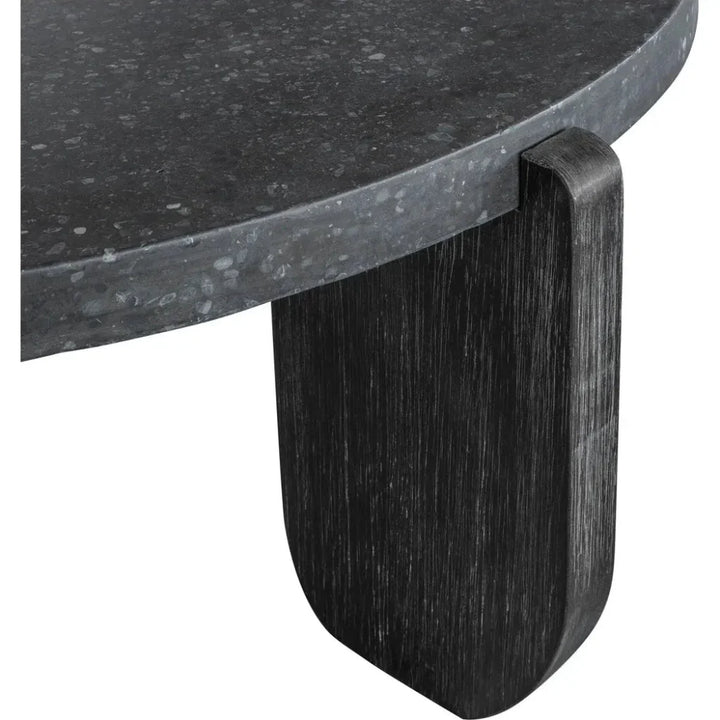 Wunder Terrazzo Round Coffee Table - LOOMLAN - Moe's Home - Coffee Tables
