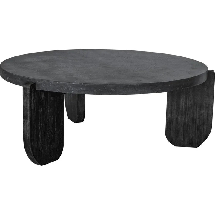 Wunder Terrazzo Round Coffee Table - LOOMLAN - Moe's Home - Coffee Tables