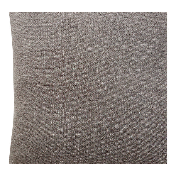 Prairie Rayon and Linen Greyish Brown Pillow