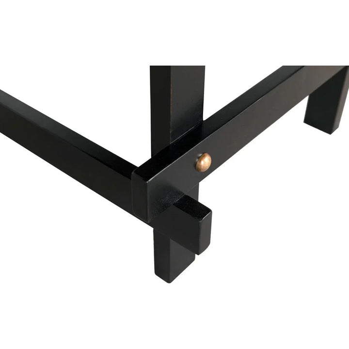 Yokosuka Wooden Square Side Table - LOOMLAN - Noir - Side Tables