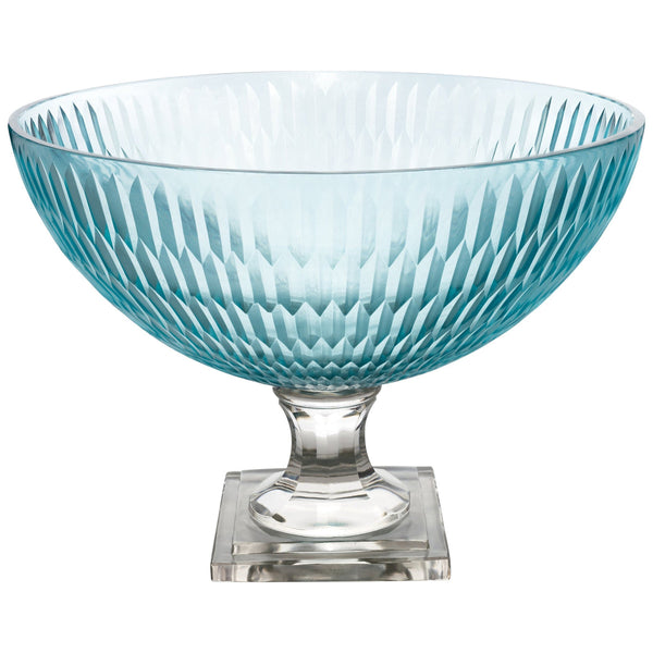 York Collection Glass Footed Bowl
