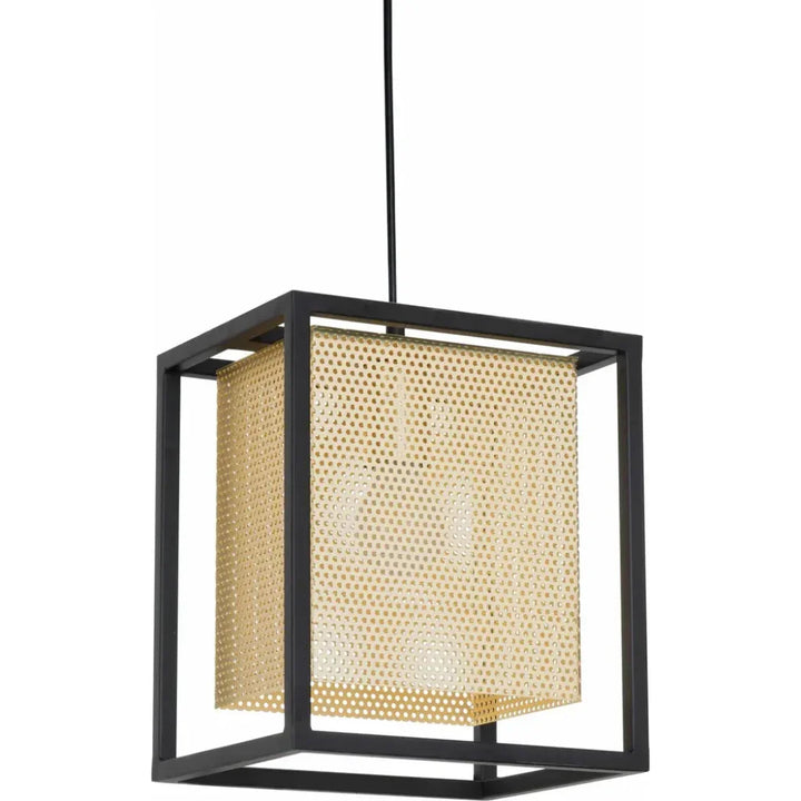 Yves Ceiling Lamp Gold & Black - LOOMLAN - Zuo Modern - Pendants