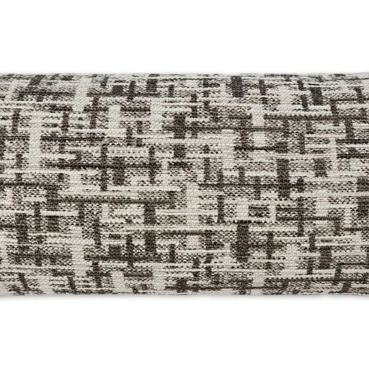 Zahwe Hamdmade Grey Outdoor Pillow-Outdoor Pillows-D.V. Kap-LOOMLAN