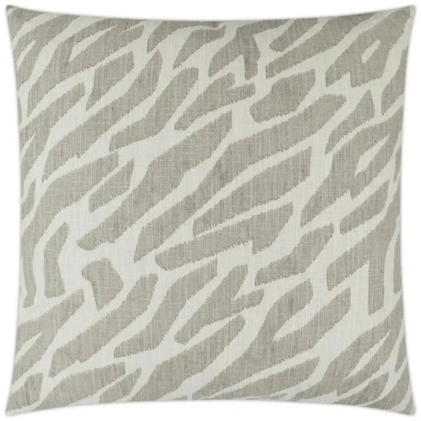 Zany Flint Brown Throw Pillow With Insert - LOOMLAN - D.V. Kap - Throw Pillows