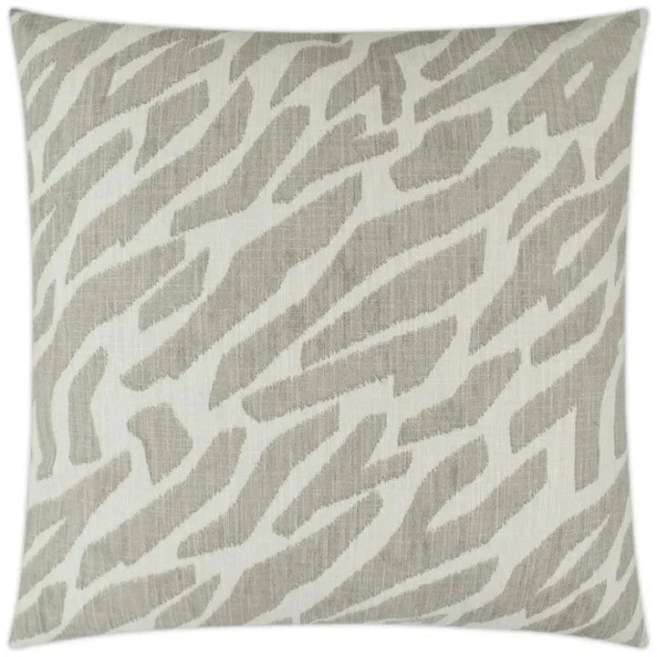 Zany Flint Brown Throw Pillow With Insert - LOOMLAN - D.V. Kap - Throw Pillows