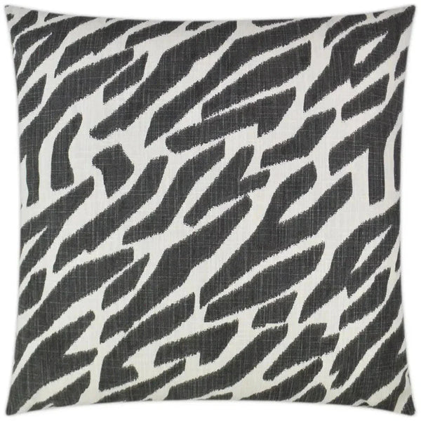 Zany Ink Black Throw Pillow With Insert - LOOMLAN - D.V. Kap - Throw Pillows