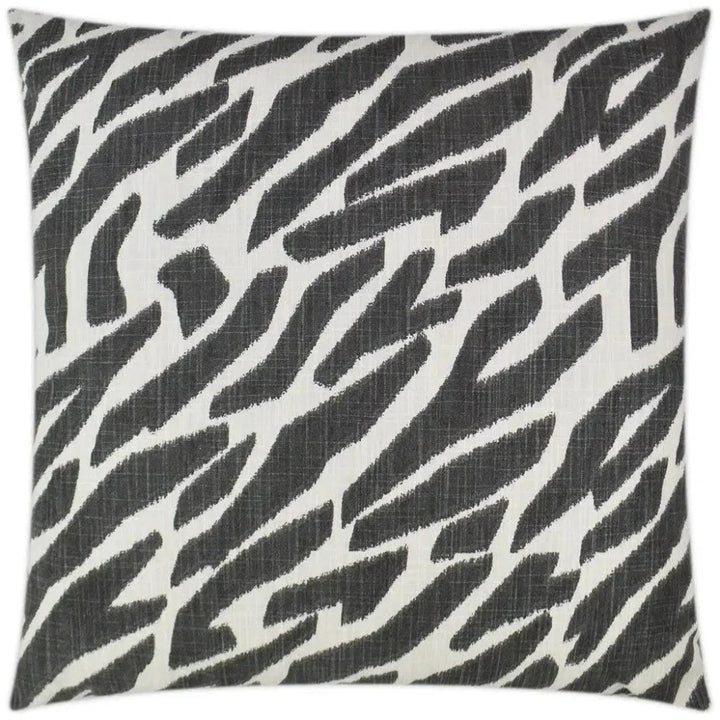 Zany Ink Black Throw Pillow With Insert - LOOMLAN - D.V. Kap - Throw Pillows