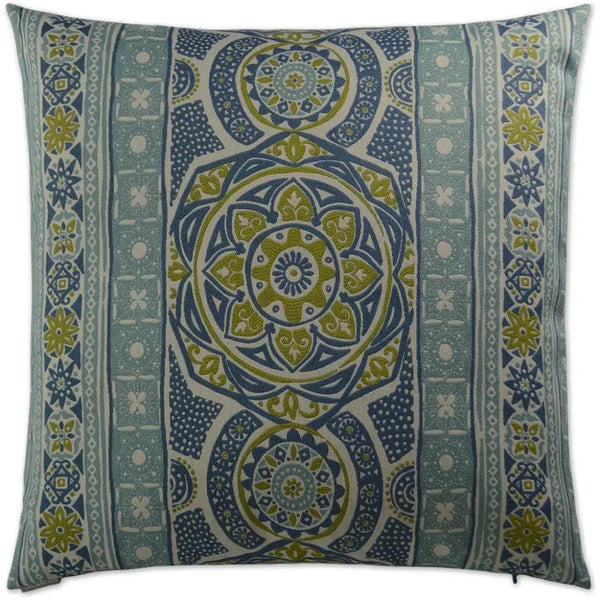 Zara Tide Teal Throw Pillow With Insert - LOOMLAN - D.V. Kap - Throw Pillows
