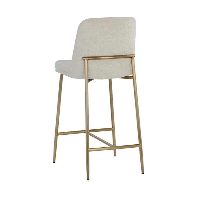 Zeke Fabric Counter Stool