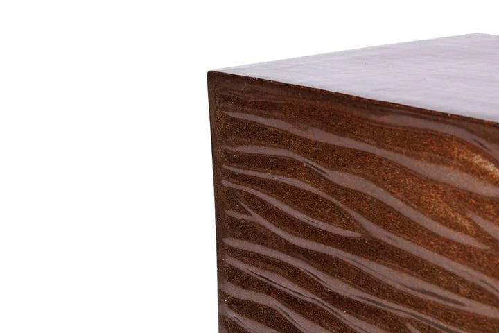 Zen Glazed Ceramic Garden Stool-Garden Stools-Seasonal Living-LOOMLAN